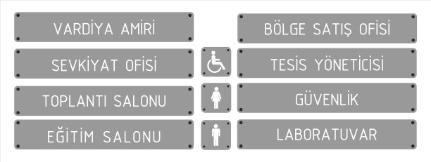 土耳其室内标识概念图片下载