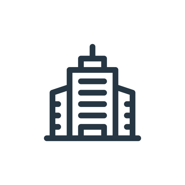 从投资概念构建图标向量。细线插图的建筑可编辑的笔触。为web和移动应用程序，标志，印刷媒体建立线性标识。图片下载