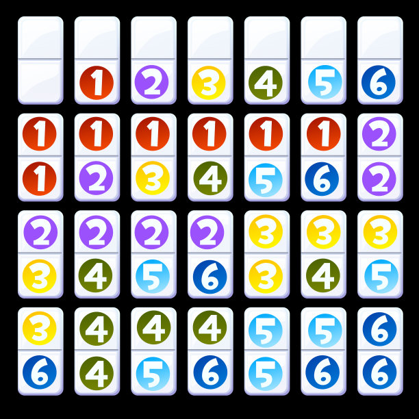 设置独立的彩色数字图片下载