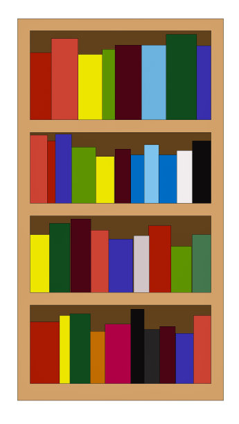 书柜作为图标、标志或网页装饰用的书柜图片下载