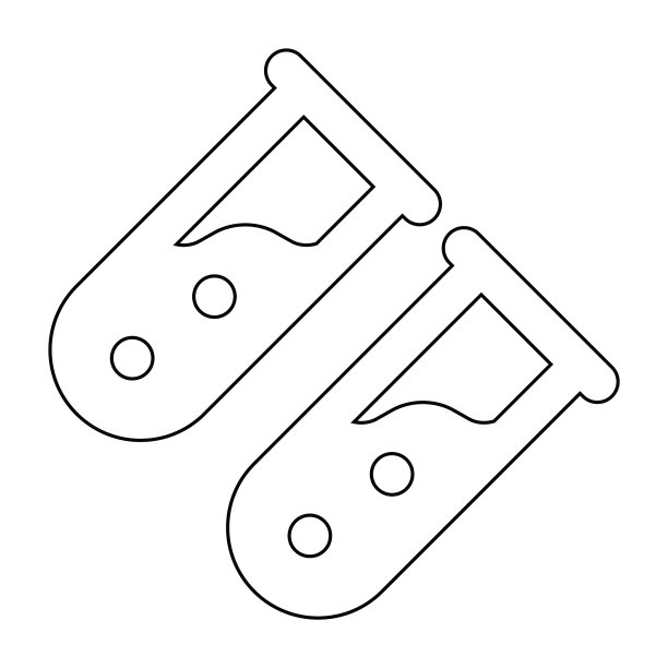 烧杯，医疗保健，医药，医学，研究，试管，疫苗图标图片下载