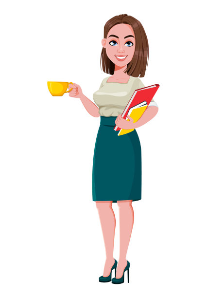 年轻成功的女商人图片下载