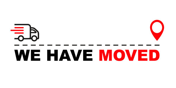 我们已经移动了图标。搬迁。改变地址。全球定位系统(GPS)的向导。人啼笑皆非。矢量在孤立的白色背景。每股收益10图片下载