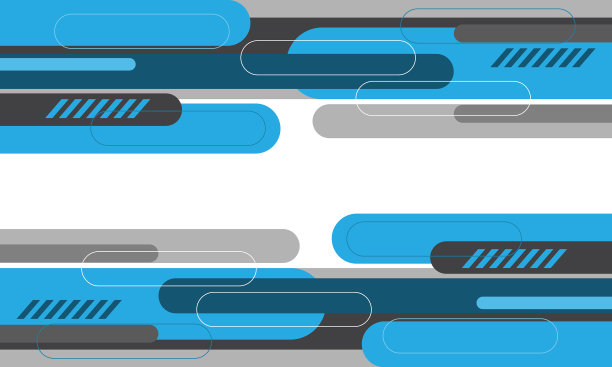 抽象的蓝色灰色几何网络未来主义图片下载