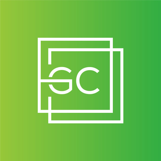创意首字母gc广场标志设计图片下载