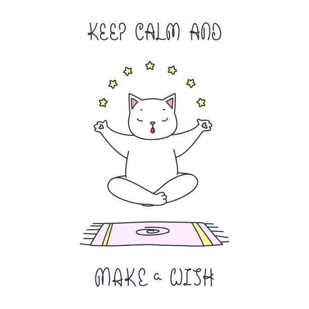 保持冷静，许个愿图片下载