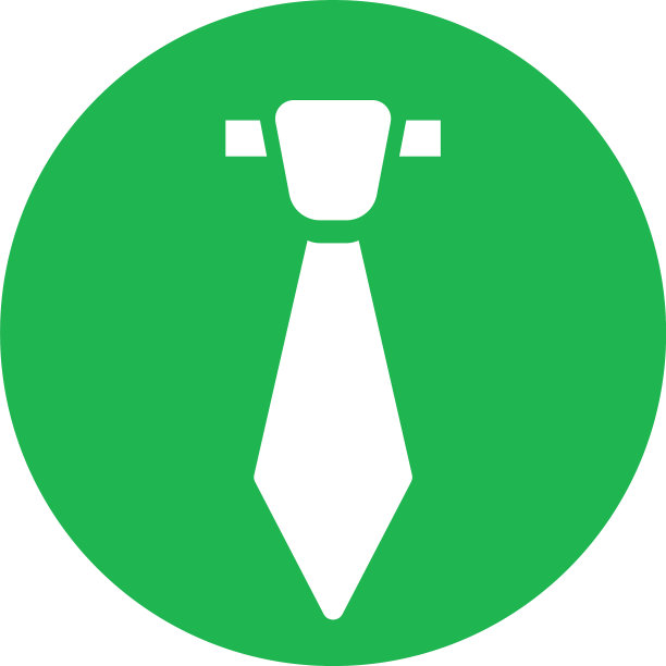 白色背景上的白色领带图片下载