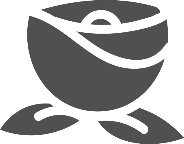 白色背景上的灰色花朵图片下载