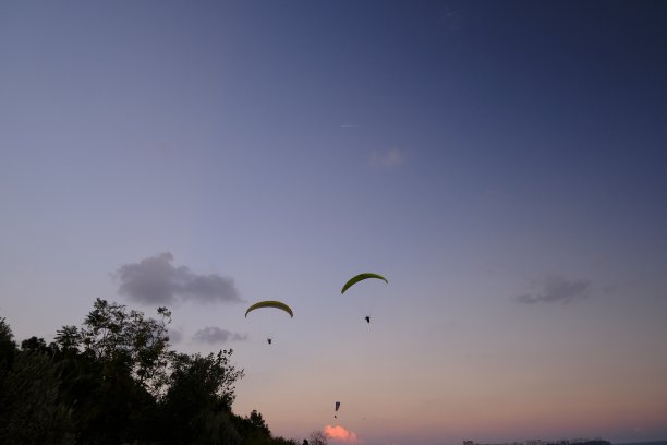 滑翔伞图片下载