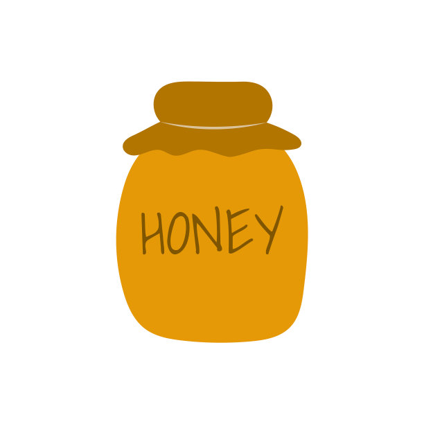 罐子蜂蜜卡通健康图片下载