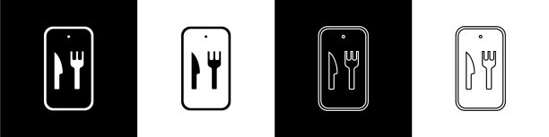 设置在线订购和快餐外卖图标图片下载