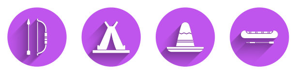 把弓和箭放在箭筒里图片下载