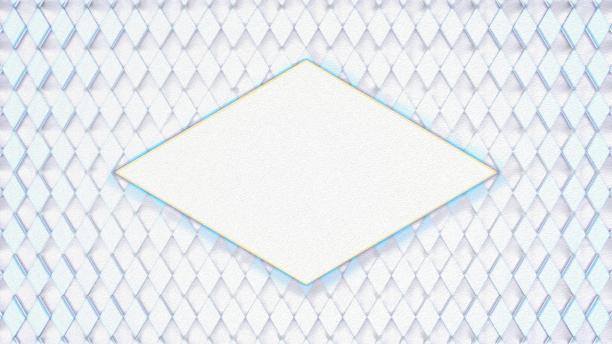 菱形灯光背景，中间有一个空白菱形。插图。图片下载