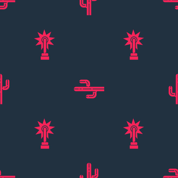 设置刺和仙人掌在无缝模式图片下载