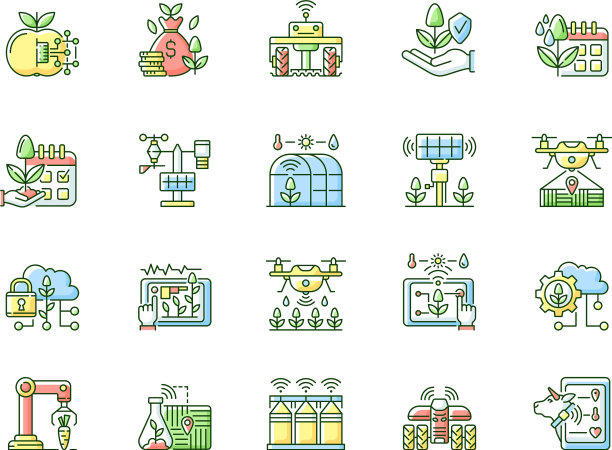 智能农场系统RGB颜色图标设置图片下载