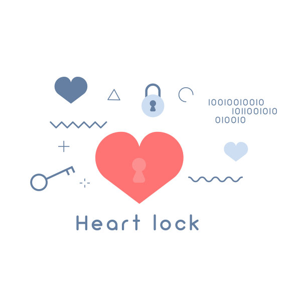 心锁图标图片下载