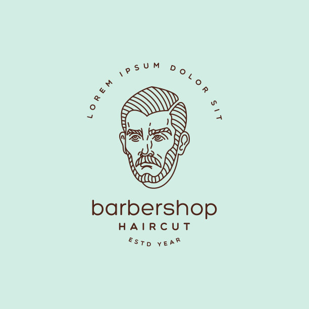 理发店的标志图片下载