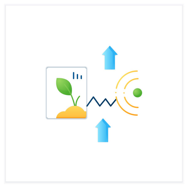 作物监测平面图标图片下载