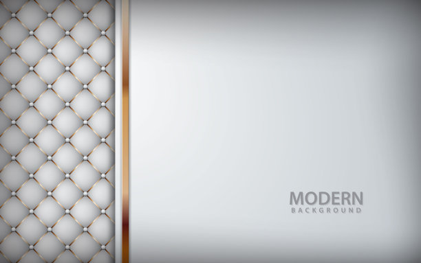 豪华白色背景逼真的皮革纹理图片下载