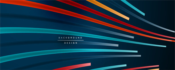 抽象色彩线条背景图片下载