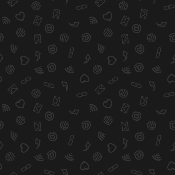 互联网黑无缝图案图片下载