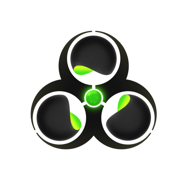 生物危害研究标志模板图片下载