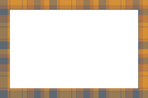 复古框苏格兰边界图案复古图片下载