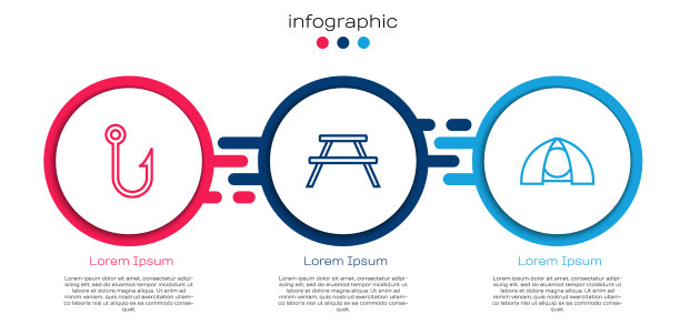 放鱼钩，野炊桌，长椅图片下载