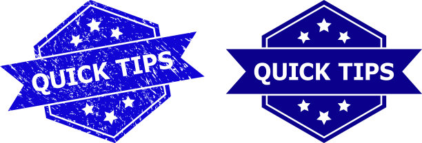 六角快速提示邮票与不洁的纹理图片下载