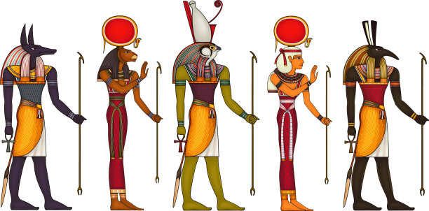 埃及古代象征宗教偶像埃及图片下载