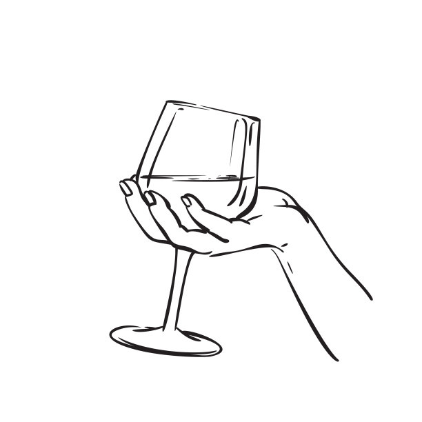 手捧酒杯，手捧酒图片下载