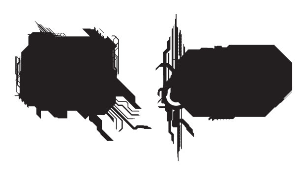 设置两个详细的科幻界面概念图片下载