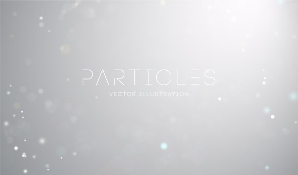 灰色背景上的白色粒子白色数据图片下载