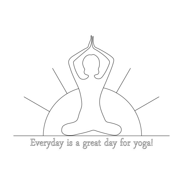 标志瑜伽图片下载