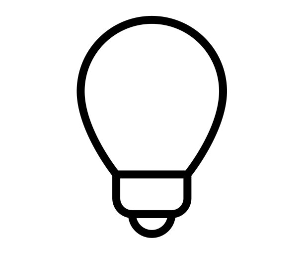 具有创意的独立灯光图标图片下载