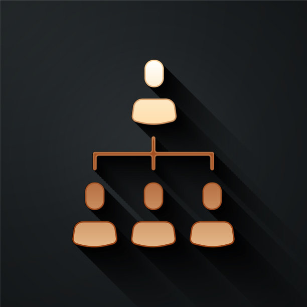 黄金业务层次组织结构图图片下载