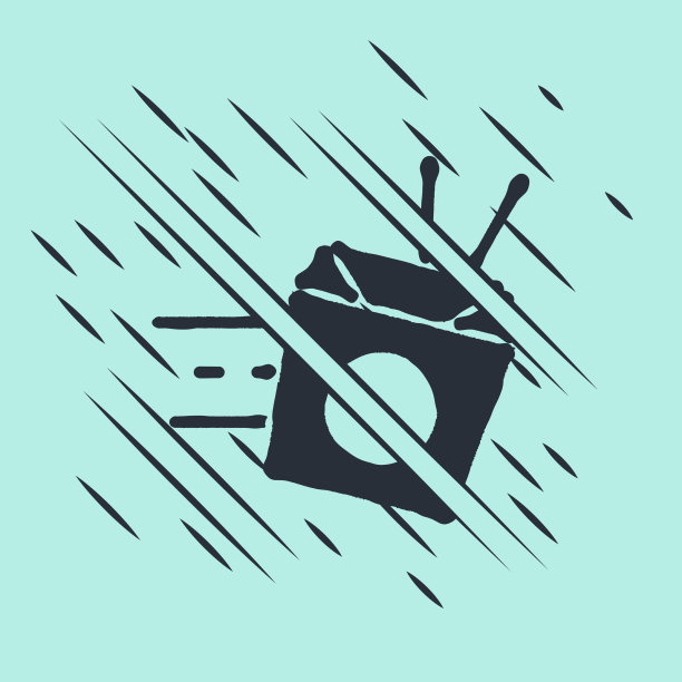 黑色的在线点餐和送面图标图片下载