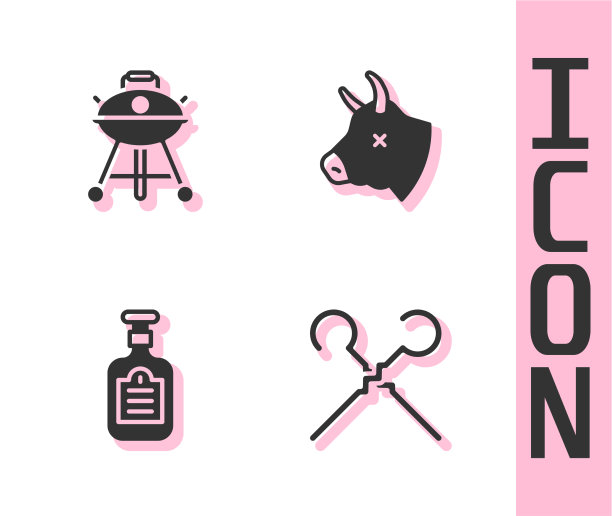 设置烧烤串烧烤酱瓶及图片下载