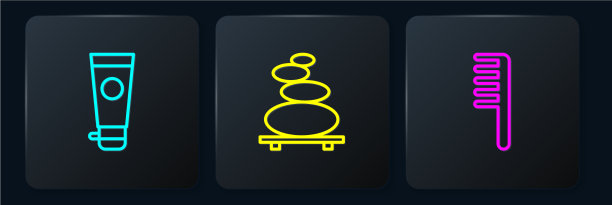 设定线霜或洗液化妆管刷图片下载