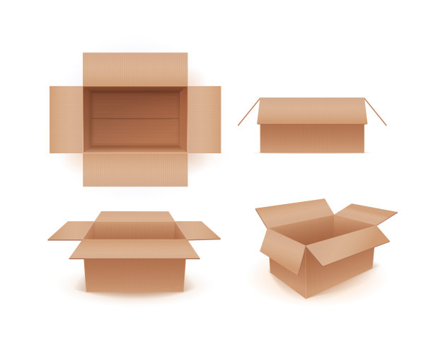 空的纸板箱子图片下载