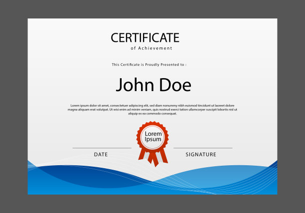 证书模板图片下载