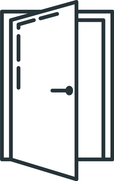 入口门道修理家图标房子装修图片下载