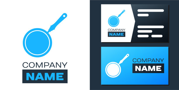 标志类型煎锅图标孤立在白色图片下载