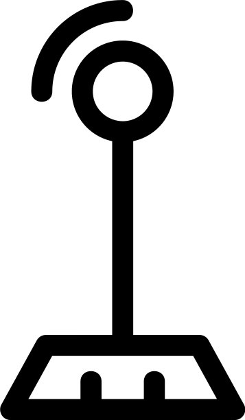 天线图标或标志孤立标志符号图片下载