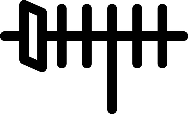 天线图标或标志孤立标志符号图片下载