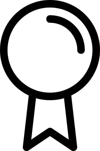 奖项图标或标志孤立标志符号图片下载