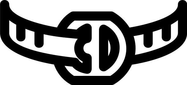 皮带图标或标志孤立标志符号图片下载