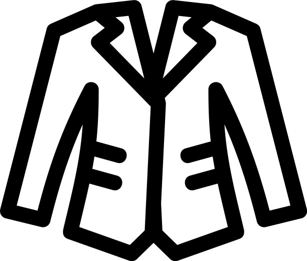 运动上衣图标或标志孤立的标志符号图片下载