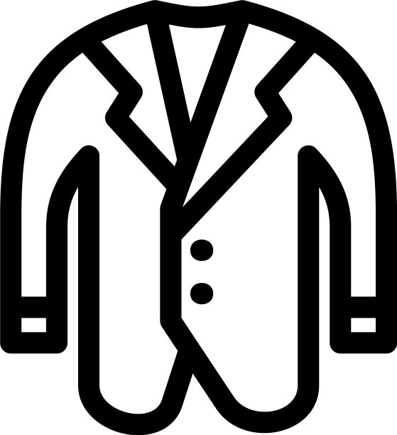 运动上衣图标或标志孤立的标志符号图片下载