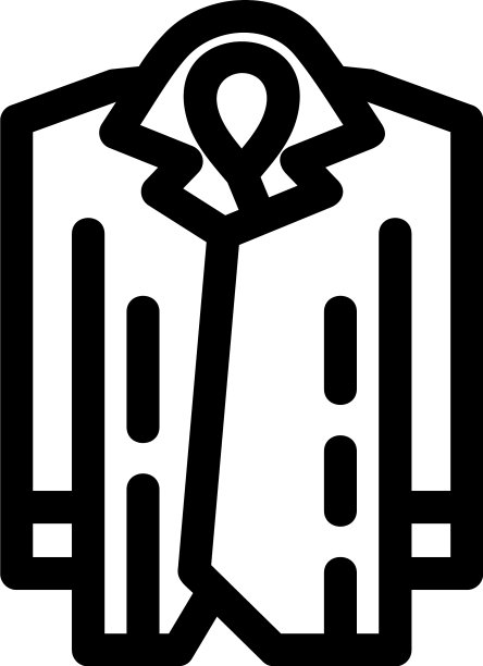 运动上衣图标或标志孤立的标志符号图片下载